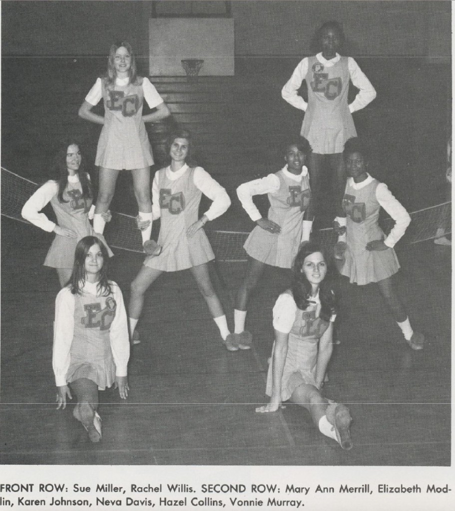 1972 East Carteret High Cheerleaders – Carteret County, NC Sports